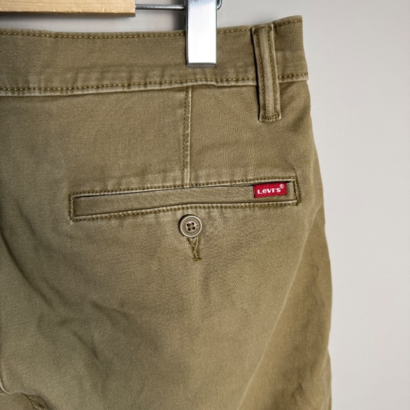 Levi's XX Chino Men's Standard Taper Casual Khaki Twill Pant Tan Size 32 Comfort - Picture 7 of 15